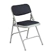 Metal Folding Chair with Fabric Pads By Office Star