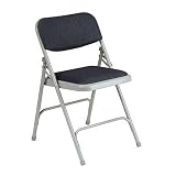 Metal Folding Chair with Fabric Pads By Office Star