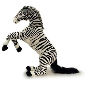 World Safari Plush Animals Jumping Zebra with Sound (42) by WORLD SAFARI