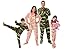 Little Boys Infant Toddler Green Camo Fleece Footed Pajamas Onesie Sleeper 12M - 4T