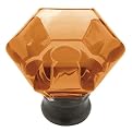 Liberty Hardware Acrylic Knobs Set of 4 - Orange