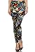 Womens Classical Floral Print Leggings - Fashion Leggings - Leggings - Clothing