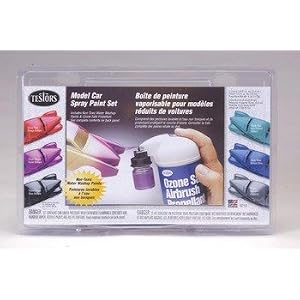 Testors Model Car Spray Set with Airbrush Propellant and Cup