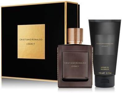 Cristiano Ronaldo Legacy 30ml Gift Set, 30ml Eau De Toilette + 150ml Shower Gel by Cristiano Ronaldo Legacy