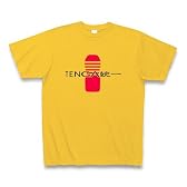 TENGA統一 Tシャツ Pure Color Print(ゴールドイエロー) XL