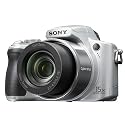 Sony DSC-H50 S Digitalkamera (9 Megapixel, 15-fach opt. Zoom, 3 Zoll Display, Bildstabilisator) in silber