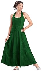 Summer Embroidered Maxi Dress 