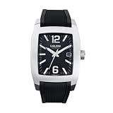Golana - TE300-1 - Terra - Montre Homme - Quartz Analogique - Cadran Noir - Bracelet Caoutchouc Noir