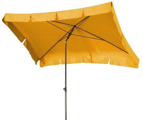Schneider Sonnenschirm 107-04 TOGO ca. 265x150cm, rechteckig, goldgelb Preisvergleich