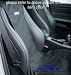 "BMW Genuine Anthracite / Black Seat Covers Vest for E60 - 525i 530i 545i (2002 - 2005), E63 - 645ci M6 Coupe (2002 - 2007)"