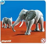 Playmobil Large (1) & Small Elephant (1)
