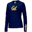 Nike Cal Golden Bears Navy Blue Ladies Classic Logo T-shirt