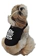 Ruff Ruff and Meow Dog Tank Top, Make My Butt Look Too Big?, Black, Small