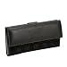 Gucci GG 143389 F5DIN 1086 Leather/Denim Brown Women's Bifold Long Wallet