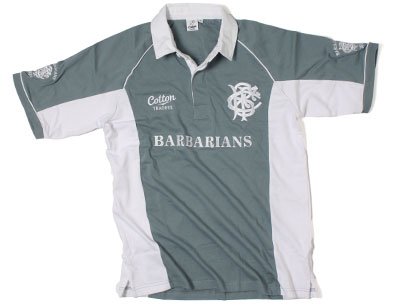 Barbarians Players Rugby Training Shirt Platinum - size S
