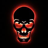 Skull Glow Art
