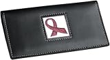 Pink Ribbon Check Book Cover