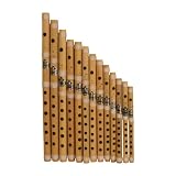 Bamboo Flute Set, Cross Blown