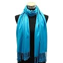 Olive N Figs Solid Plain Pashmina Scarf/ Stole/ Wrap - 21 Vibrant Colors