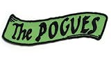 THE POGUES Logo Patch Embroidered Iron On Irish Punk Folk
