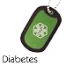Diabetes Kids Medical Alert ID Dog Tag Necklace ~Green