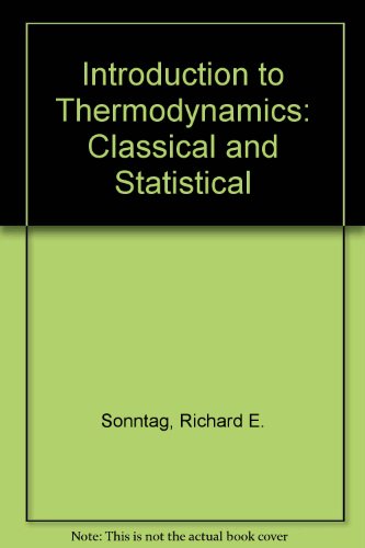 introduction to thermodynamics classical and statistical