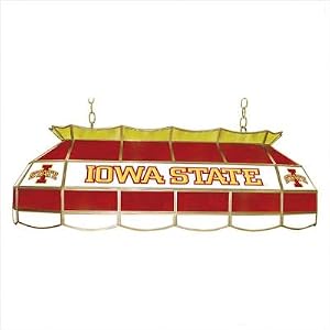 Iowa State 40 Stained Glass Lighting Fixture by Trademark Global