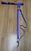 Hands free leash with traffic leash and adjustable leash, strong nylon webbing, strong steel hardware