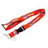 Boise State Broncos Clip Lanyard Keychain