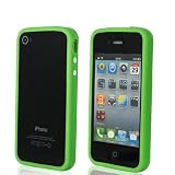 Bumper Frame Case Metal Buttons for Apple iPhone 4 4G Green Bumper Frame Case Metal Buttons for Apple iPhone 4 4G Green