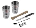 CARL MERTENS 7931 1060 Caipirinha Set, 6-teilig Pitú