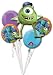 Monsters University Birthday Balloon Bouquet (5 Total Balloons) Monsters University Birthday Balloon Bouquet (5 Total Balloons)