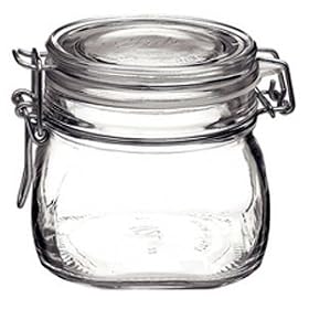 Bormioli Rocco Fido Storage Jar - Wire Bail - 500 mL - 12 pack by Bormioli Rocco