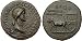 Agrippina Senior, b. 14 B.C., d. 33 A.D., Wife of Germanicus, Mother of Caligula and ...