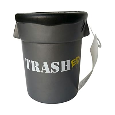 6-pack TRASHed Coozies or Koozies or Can Coolers - Bachelor Party Favors for Men (Foam)