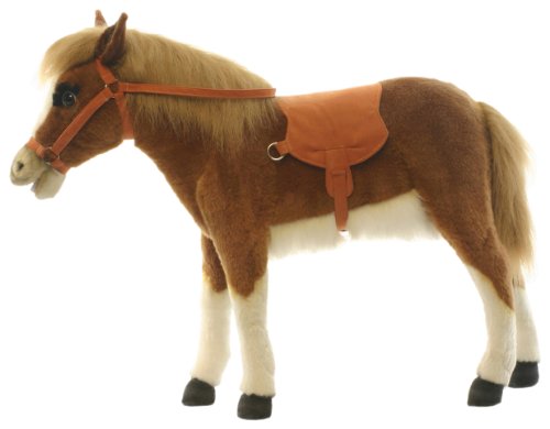 Horse Dwarf Brown Ride-On 70cmL
