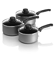 3 Piece Aluminium Saucepan Set