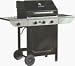 Char Broil T420P 3 Burner Gas Grill with Sideburner