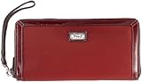 Fossil Gifts - Solid Travel Wallet (Color: Red)