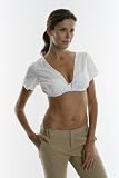 Kleinerts Jersey Cotton Valara with Garment Shields Sewn-In