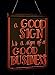 GloWrite Hanging Illuminated Sign 24" x 33"