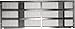 Ge RAG60 Zoneline Stamped Aluminum Rear Grille