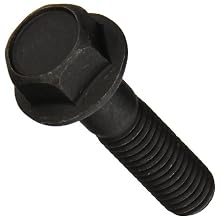Grade 8 Steel Flange Bolt, Phosphate & Oil Finish, Hex Head, UNC Threads, Hex Head, Meets IFI-111 (2002)/SAE J429 (1999)/ASTM B633 Specifications, 1/2"-13 Thread Size, 2" Length, Partially Threaded, Pack Of 10