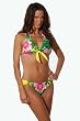 Lotus: Halter Style Swimsuit Top by Blue Sky Swimwear