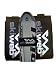 Large ski straps to hold skis together for easy storage or transporting in the car. Keeps skis as one unit much better than just using the bindings.