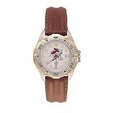 Iowa State Cyclones Cyclone All Star Watch with Leather Band - Women's from Logo Art