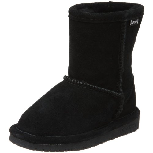 Bearpaw Emma 608T Shearling Boot (Toddler),Black,7 M US Toddler
