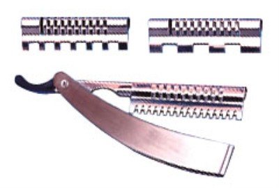 Hair Art Razor Shaper Set With 3 Guards (Pack of 12)
