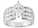 1.96CTW BELLA LUCE DIAMOND SIMULANT STERLING SILVER RING