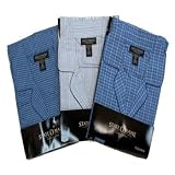 Big & Tall State O Maine Long Sleeve Fancy Poly-Cotton Pajama - ASSORTED